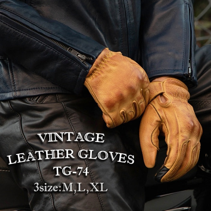 Degner Men’s Vintage Leather Glove - TG-74